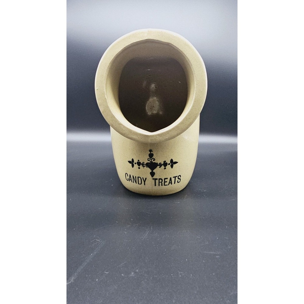 Vintage Moira‎ Pottery Candy Treats Pottery Crock 7" 1/2